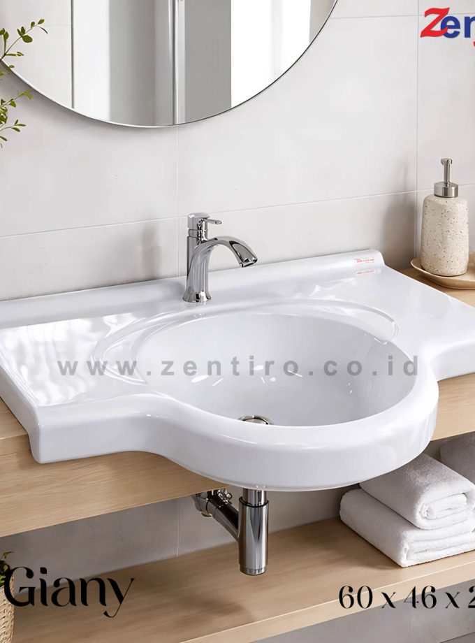 wastafel marble giany 60