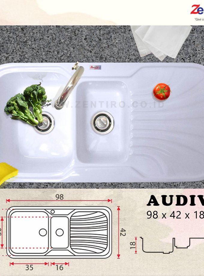 sink marble audiva