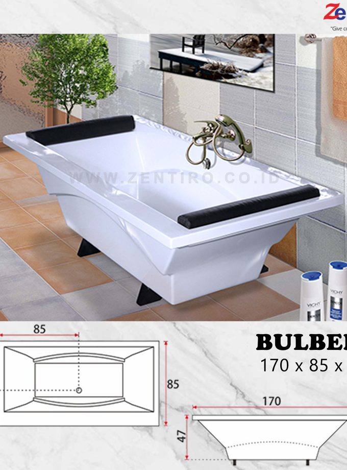 bathtub standing bulberry