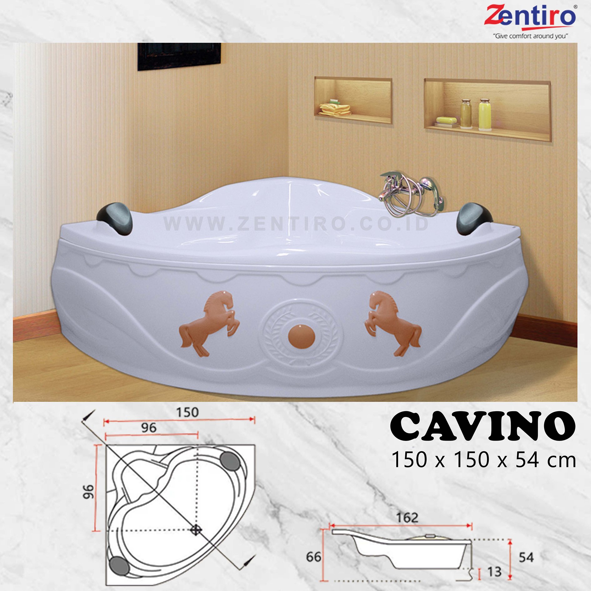 bathtub corner cavino