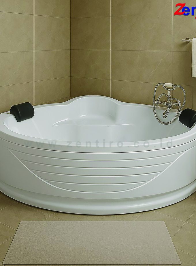 zentiro bathtub sudut amelia