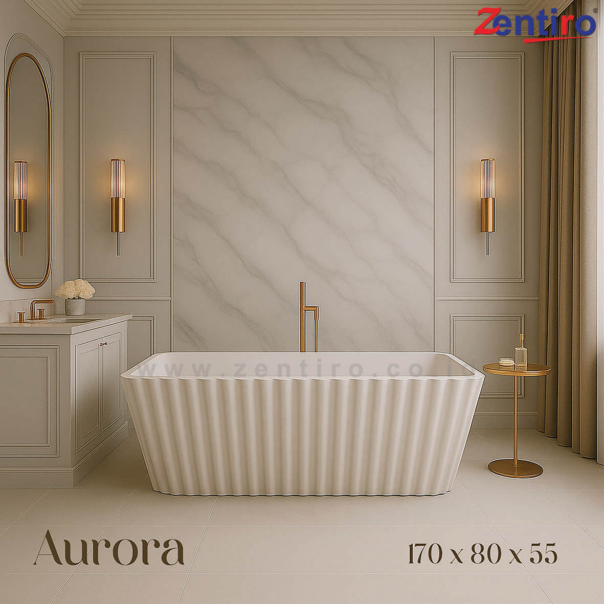 Bathtub Free Standing Aurora