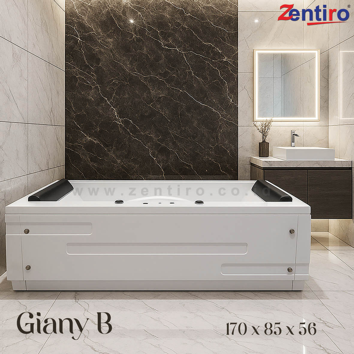 bathtub standing Giany B