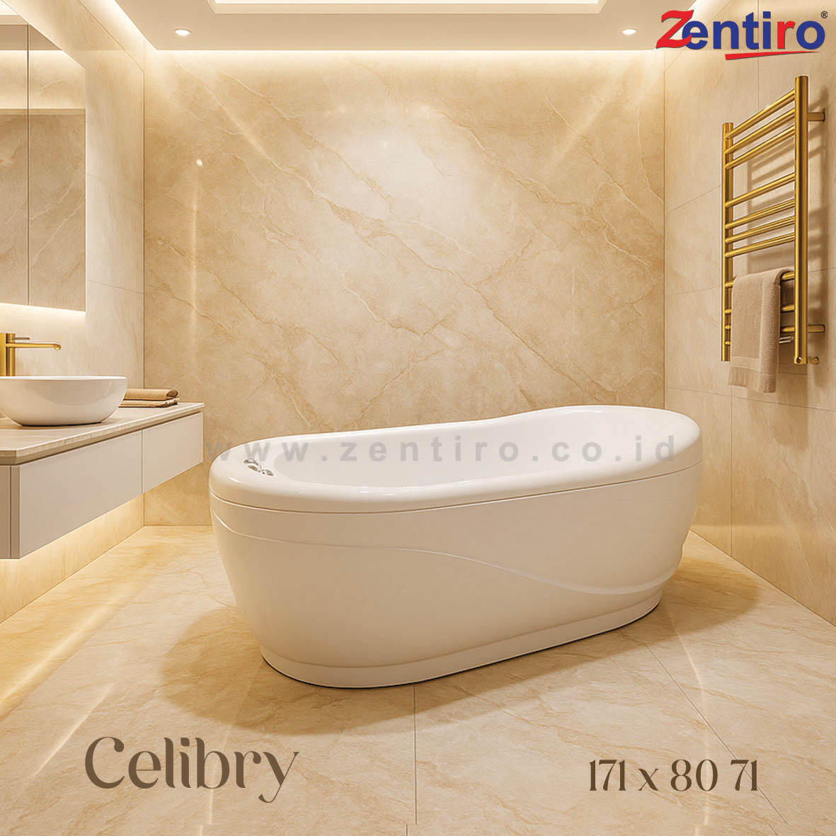 BATHTUB STANDING CELIBRY